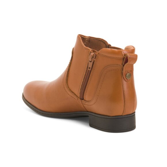 COBB HILL ROCKPORT Black Leather Crosbie Panel Comfort Boots - Picture 2 of 2